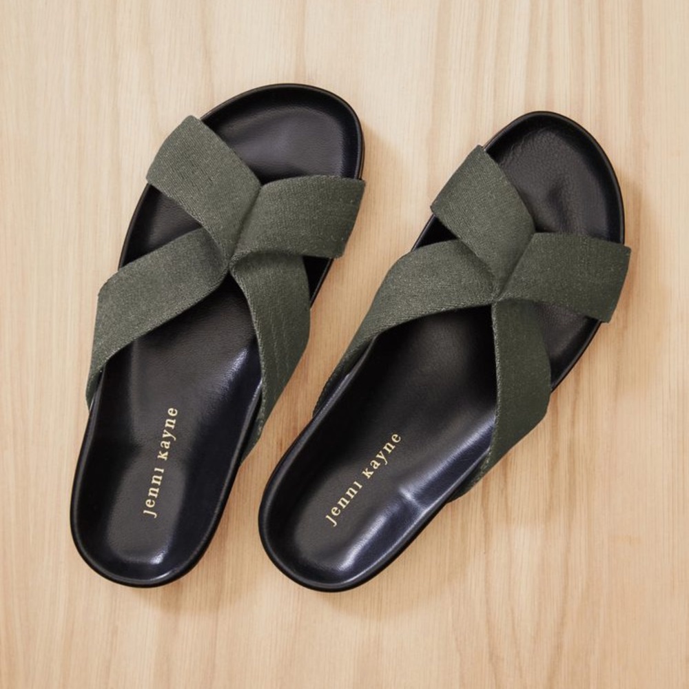 ISO Jenni Kayne crossover military sandal 38